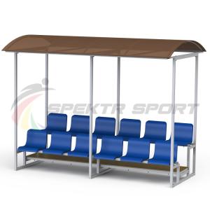 Купить Трибуна на 12 человек с козырьком в Нефтекамске 