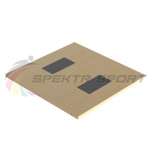 Купить Помост тяжелоатлетический 3х3х0,1м, рез. амортизаторы 1х0,5х0,04м в Нефтекамске 