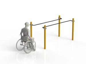 Купить Брусья параворкаут параллельные для колясочников WRK-D01_76mm в Нефтекамске 