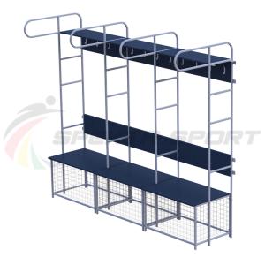 Купить Индивидуальное место хоккеиста ширина 580 мм. (3-х секционный) в Нефтекамске 