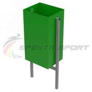 Купить Урна для мусора прямоугольная 370х250х650 мм в Нефтекамске 