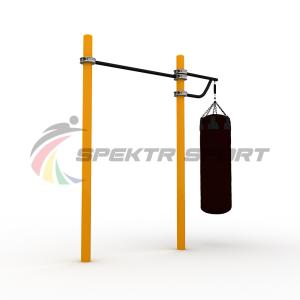 Купить Турник классический для занятий Воркаут с боксерской консолью SP WRK-07+Box_76mm в Нефтекамске 