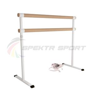 Купить Станок балетный двухрядный разборный Аллегро 1 метр цв. белый в Нефтекамске 