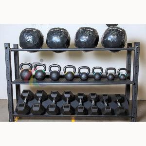 Купить Модульный стеллаж для гантелей, гирь и медболов 1320х430х1200 в Нефтекамске 