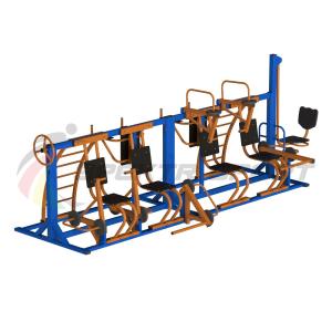 Купить Уличный тренажерный комплекс SP STD-2 в Нефтекамске 