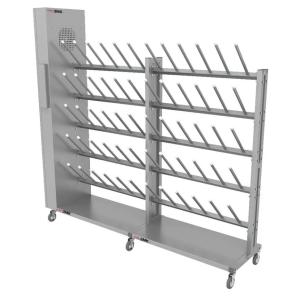 Купить Сушильный стеллаж для обуви SL2 Лидер-премиум мобильный односторонний (45 пар) в Нефтекамске 