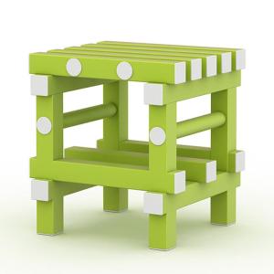 Купить Табурет для бассейнов усиленный жесткий ПВХ 420х420х450 мм в Нефтекамске 