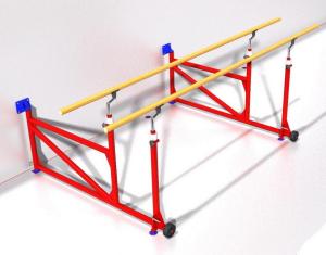 Купить Брусья гимнастические пристенные массовые (жердь дерево) в Нефтекамске 