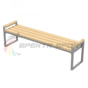 Купить Лавка парковая разборная 2 м без спинки в Нефтекамске 