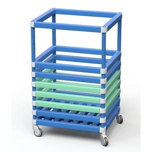 Купить Корзина для хранения инвентаря 570х570х600 мм ПВХ (закругленный профиль) в Нефтекамске 