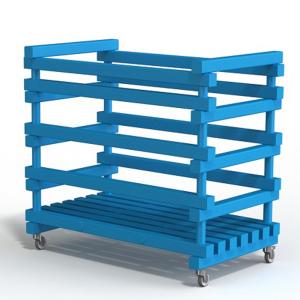 Купить Корзина для хранения инвентаря, мячей жесткий ПВХ 1000х600х970 мм в Нефтекамске 