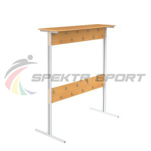 Купить Вешалка напольная двухсторонняя на 20 мест в Нефтекамске 