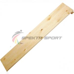 Купить Доска наклонная навесная 2000х260х40 мм (дерево) зацеп - брусок в Нефтекамске 