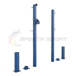 Купить Стойки для большого тенниса с механизмом натяжения (стаканы) диам. 76 мм (закладная 350 мм) в Нефтекамске 