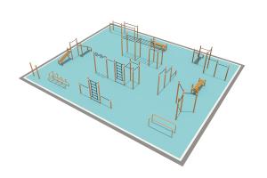 Купить Районная площадка для Воркаут и WRK 7_76mm в Нефтекамске 