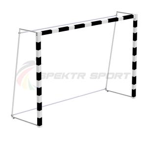 Купить Ворота мини-футбольные без сетки 2х3х1 м. профиль 80х80 с закладными (добров. сертификат) в Нефтекамске 