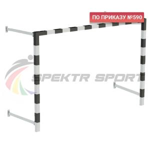 Купить Ворота мини-футбольные складные без сетки 2х3х0,5 м. (к-кт) в Нефтекамске 