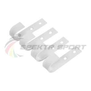 Купить Крюки подвесные (к-кт. 4 шт) для турника белые в Нефтекамске 