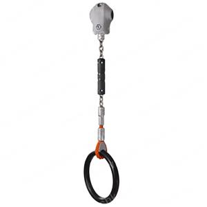 Купить Гимнастическое кольцо с подвесом длиной 823 мм на трубу диаметром 34 мм в Нефтекамске 