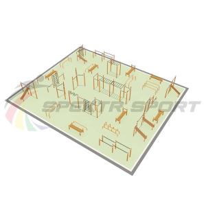 Купить Парковая площадка для Воркаут и WRK 6_76mm в Нефтекамске 