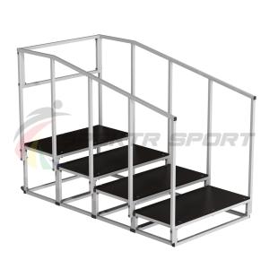 Купить Хоровой станок разборный четырехрядный с перилами в Нефтекамске 