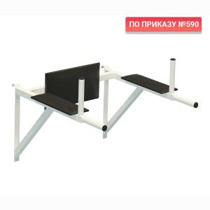 Купить Тренажер брусья-пресс навесной Школьник 1 цв. белый в Нефтекамске 