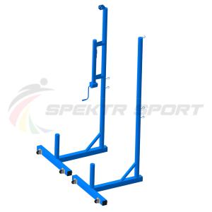 Купить Стойки для бадминтона передвижные с механизмом натяжения в Нефтекамске 