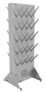 Купить Сушильный стеллаж для обуви SL1 Вираж эконом, двусторонний, с бактерицидной лампой (32 пар) в Нефтекамске 