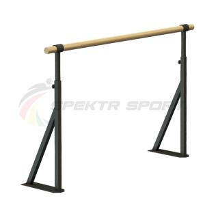 Купить Хореографический станок однорядный напольный Фуэте Блэк, регулируемый в Нефтекамске 