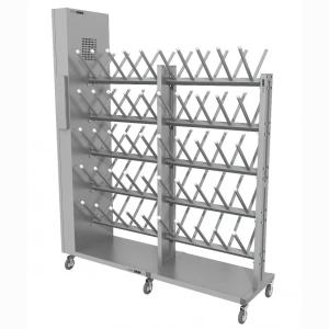 Купить Сушильный стеллаж для обуви SL2 Лидер-премиум мобильный двусторонний (60 пар) в Нефтекамске 