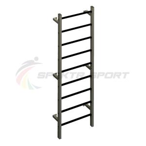 Купить Шведская стенка метал. с прорез. перекладинами Джет 1П цв. серый в Нефтекамске 