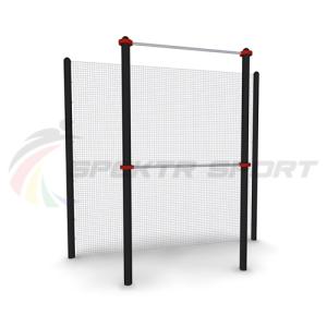 Купить Мишень на стойках квадратная для тестирования инвалидов, габариты отверстия 1,5х1,5 м в Нефтекамске 