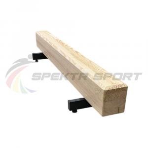 Купить Бревно гимнастическое 1,5 м на металлических низких опорах  в Нефтекамске 