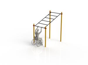 Купить Рукоход в подъем параворкаут WRK-D06_76mm в Нефтекамске 