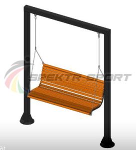 Купить Качели "Бриз" со спинкой в Нефтекамске 