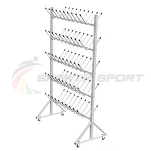 Купить Стеллаж для сушки лыжных ботинок и коньков мобильный (на 50 пар) в Нефтекамске 