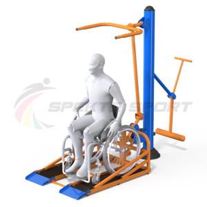 Купить Тренажер уличный для людей с ОВЗ Атлет Лайт ТС 1010 в Нефтекамске 