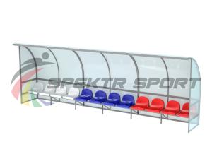Купить Кабинка для игроков и судей на 12 мест в Нефтекамске 