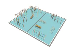 Купить Районная площадка для Воркаут и WRK 1_76mm в Нефтекамске 