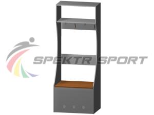 Купить Индивидуальное место хоккеиста (ЛДСП) ширина 800 мм в Нефтекамске 