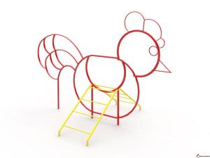 Купить Лазалка уличная Петушок в Нефтекамске 