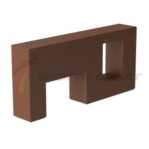 Купить Элемент полосы препятствий Стенка с двумя проломами в Нефтекамске 