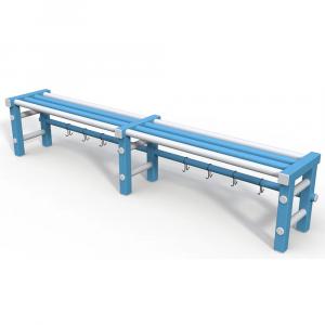 Купить Полка-вешалка для раздевалок ПВХ 2000х320х350 мм в Нефтекамске 