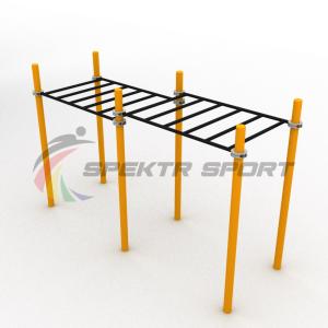 Купить Рукоход двухуровневый для Воркаут SP WRK-02_76mm в Нефтекамске 