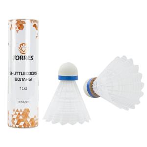 Купить Воланы для бадминтона Torres 150 (нейлон) BD20108 в Нефтекамске 