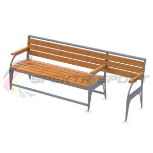 Купить Скамья с местом для коляски в Нефтекамске 