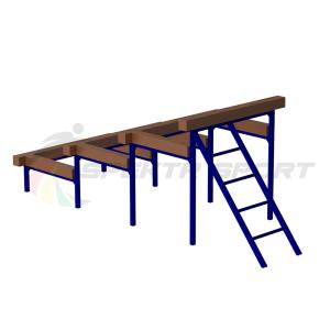 Купить Элемент полосы препятствий Разрушенная лестница в Нефтекамске 