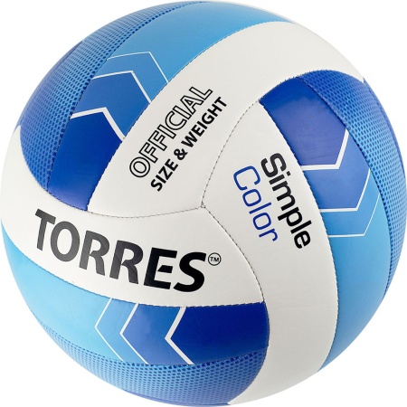 Купить Мяч волейбольный Torres Simple Color любительский р.5 в Нефтекамске 